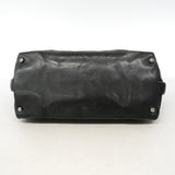 【6ic4393】シャネル ショルダーバッグ 2.55/マトラッセ ラムスキン ブラック シルバー金具【中古】レディース