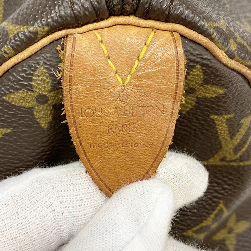 【6ic4409】ルイヴィトン ハンドバッグ モノグラム スピーディ40 M41106 ブラウン【中古】レディース