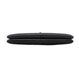 【6ic4419】シャネル ショルダーバッグ チェーンショルダー レザー ブラック シルバー金具【中古】レディース