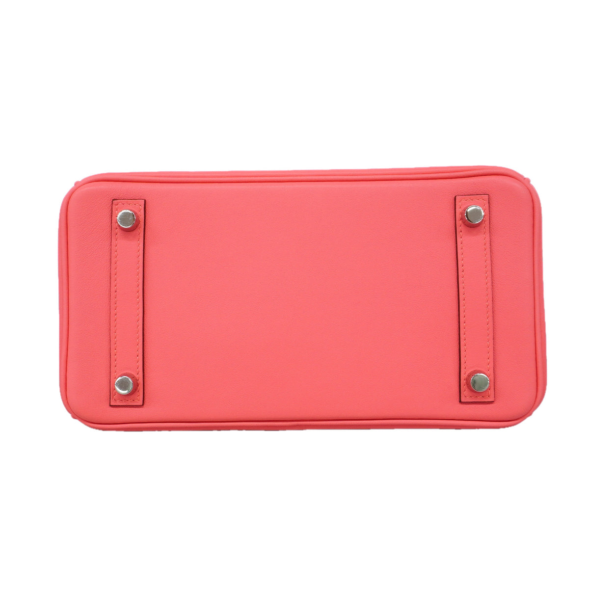 【6ic4421】エルメス ハンドバッグ バーキン25 スイフト ローズアザレ シルバー金具 A刻印【中古】レディース