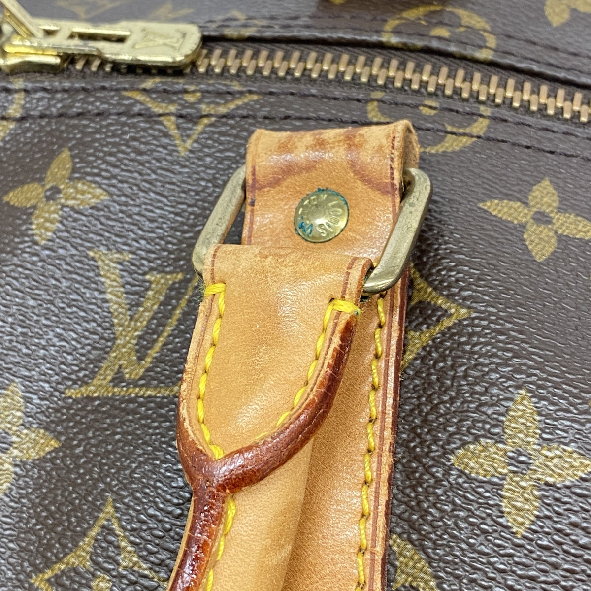 【6ic4426】ルイヴィトン ボストンバッグ モノグラム キーポル50 M41426 ブラウン【中古】メンズ レディース ユニセックス