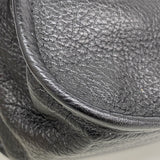【6ic4442】シャネル ショルダーバッグ 2.55 チェーンショルダー レザー ブラック シルバー金具【中古】レディース