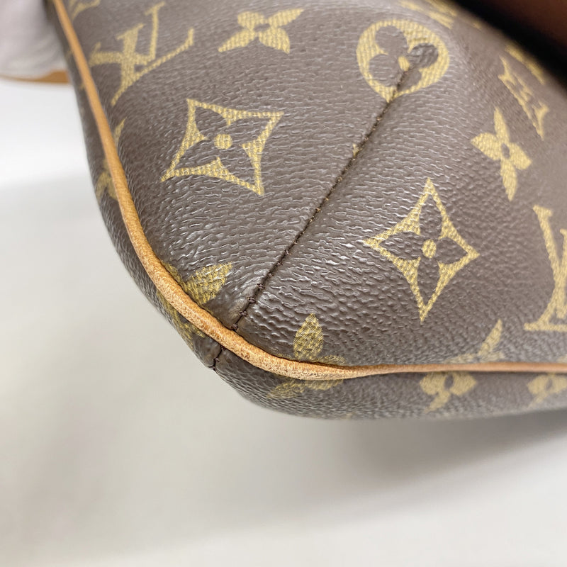 【6ic4448】ルイヴィトン ショルダーバッグ モノグラム ミュゼット M51256 ブラウン【中古】レディース