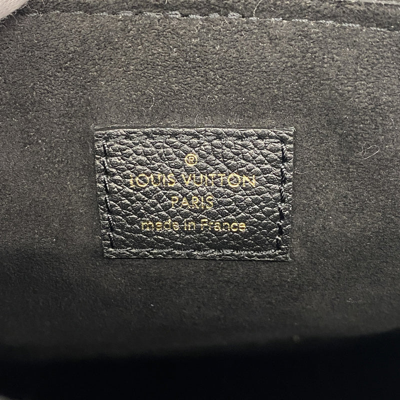 【6ic4455】ルイヴィトン リュック・デイパック モノグラム・アンプラント タイニーバックパック M80596 ノワール【中古】レディース