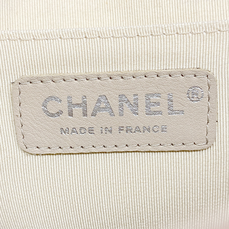 【6ic4456】シャネル ショルダーバッグ マトラッセ Wチェーン ラムスキン レッド シルバー金具【中古】レディース