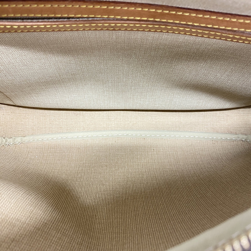【6ic4459】ルイヴィトン ショルダーバッグ モノグラム リポーターPM M45254 ブラウン【中古】レディース