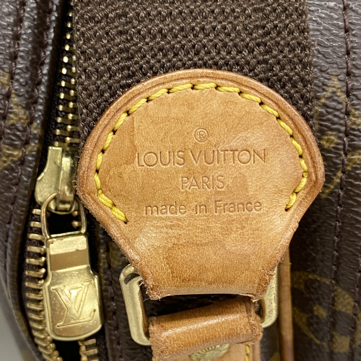 【6ic4459】ルイヴィトン ショルダーバッグ モノグラム リポーターPM M45254 ブラウン【中古】レディース