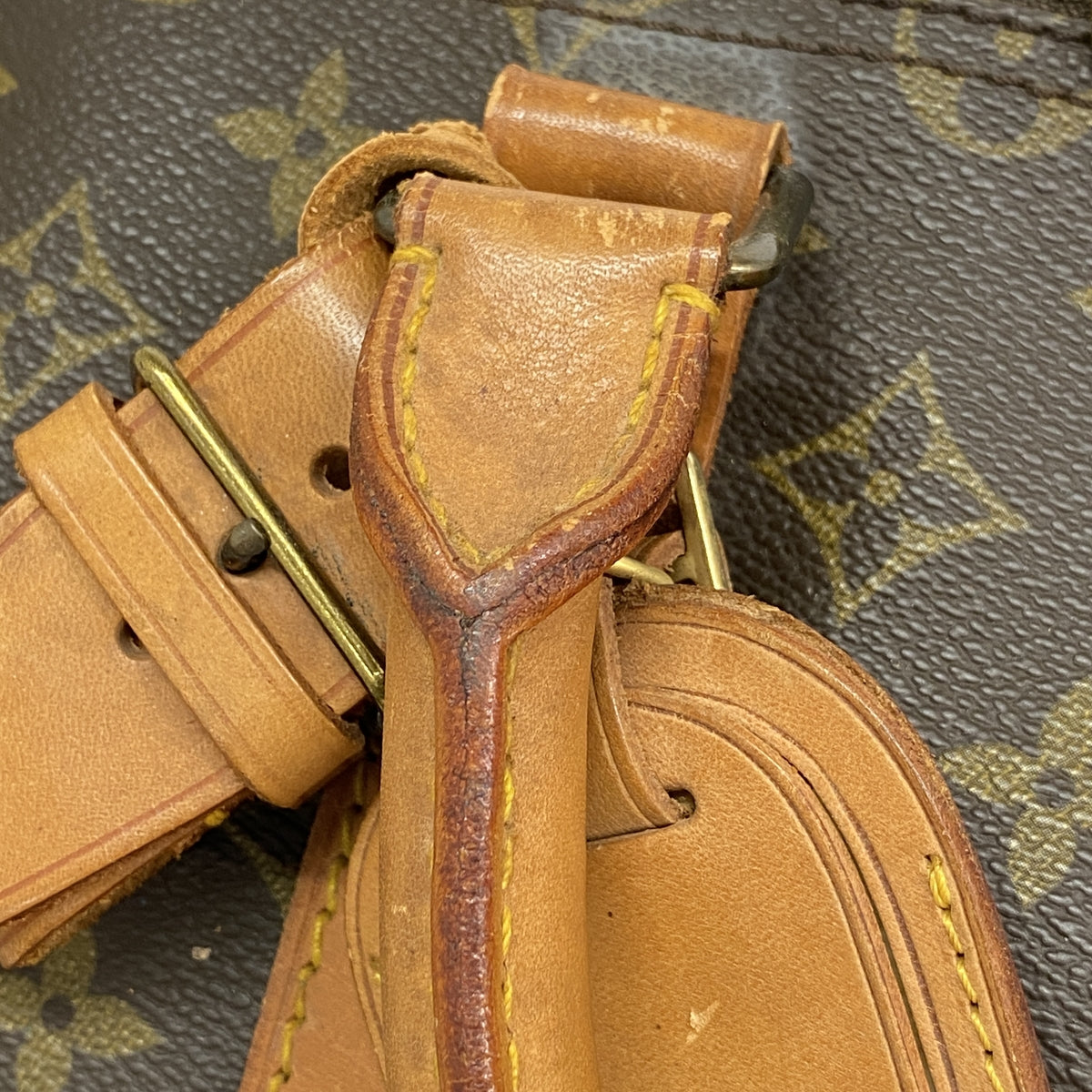 【6ic4486】ルイヴィトン ボストンバッグ モノグラム キーポル55 M41424 ブラウン【中古】メンズ レディース ユニセックス