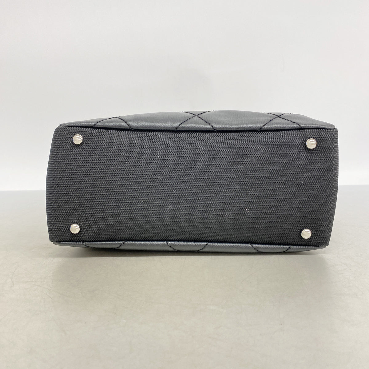 【6ic4494】シャネル トートバッグ パリビアリッツ レザー ブラック シルバー金具【中古】レディース