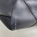 【6ic4494】シャネル トートバッグ パリビアリッツ レザー ブラック シルバー金具【中古】レディース