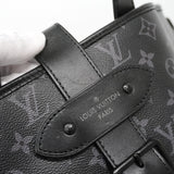 【6ic4502】ルイヴィトン ハンドバッグ モノグラム・エクリプス ソミュールトート M45914 ブラック 2wayバッグ【中古】メンズ