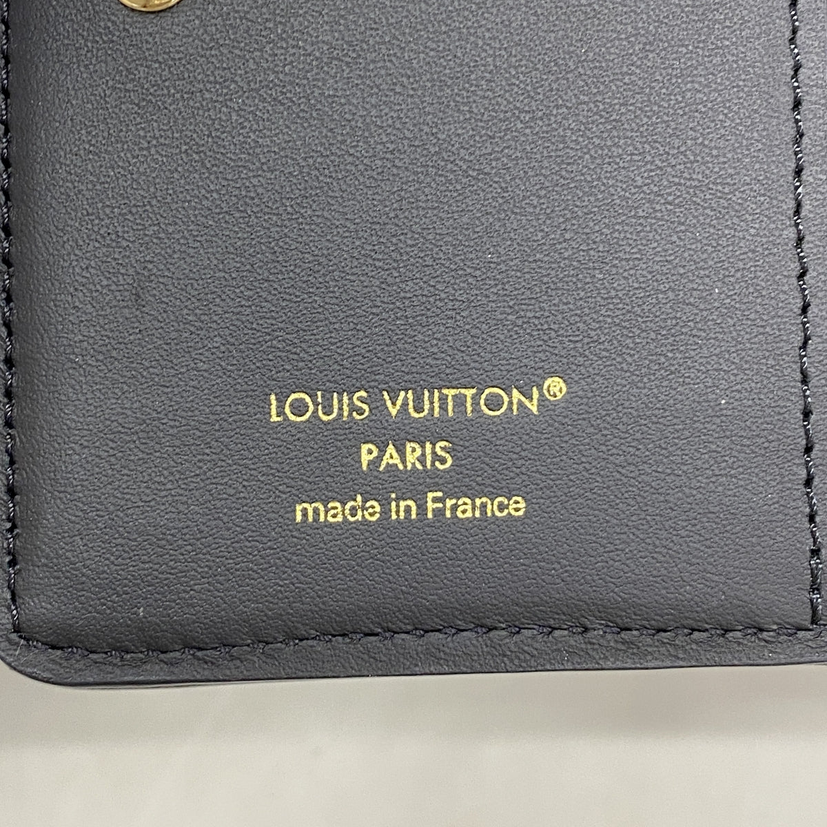 【6ic4513】ルイヴィトン 財布 モノグラム ポルトフォイユルー M81599 ノワール【中古】レディース