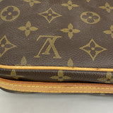 【6ic4521】ルイヴィトン ショルダーバッグ モノグラム サンジェルマン28 M51207 ブラウン【中古】レディース