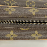 【6ic4521】ルイヴィトン ショルダーバッグ モノグラム サンジェルマン28 M51207 ブラウン【中古】レディース