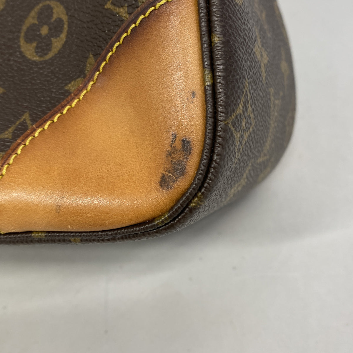 【6ic4537】ルイヴィトン ショルダーバッグ モノグラム ブローニュ35 M51260 ブラウン【中古】レディース