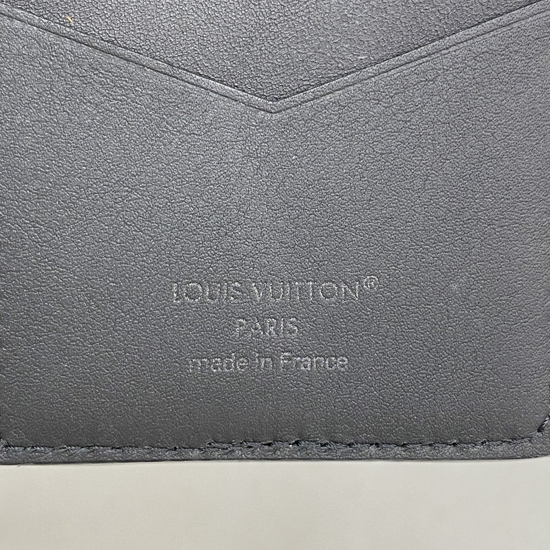 【6ic4545】ルイヴィトン カードケース トリヨン オーガナイザードゥポッシュ M69044 ブラック【中古】メンズ