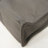 【6ic4546】エルメス トートバッグ エールラインMM ナイロン グレー シルバー金具【中古】メンズ レディース ユニセックス
