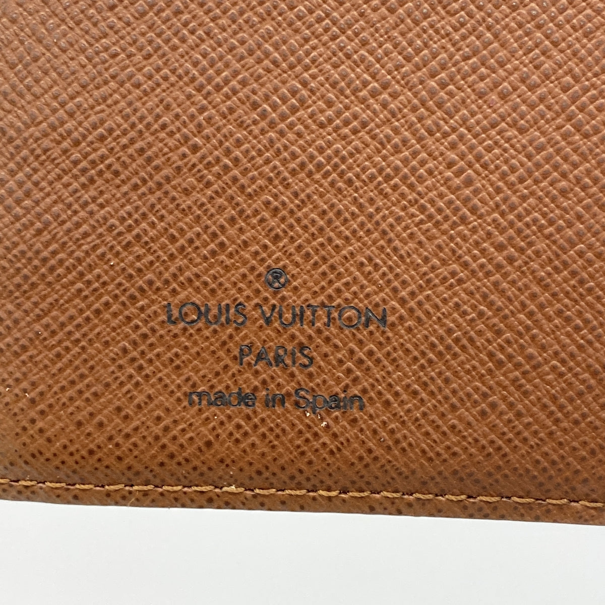 【6ic4570】ルイヴィトン 手帳カバー モノグラム アジェンダPM R20005 ブラウン【中古】メンズ レディース ユニセックス