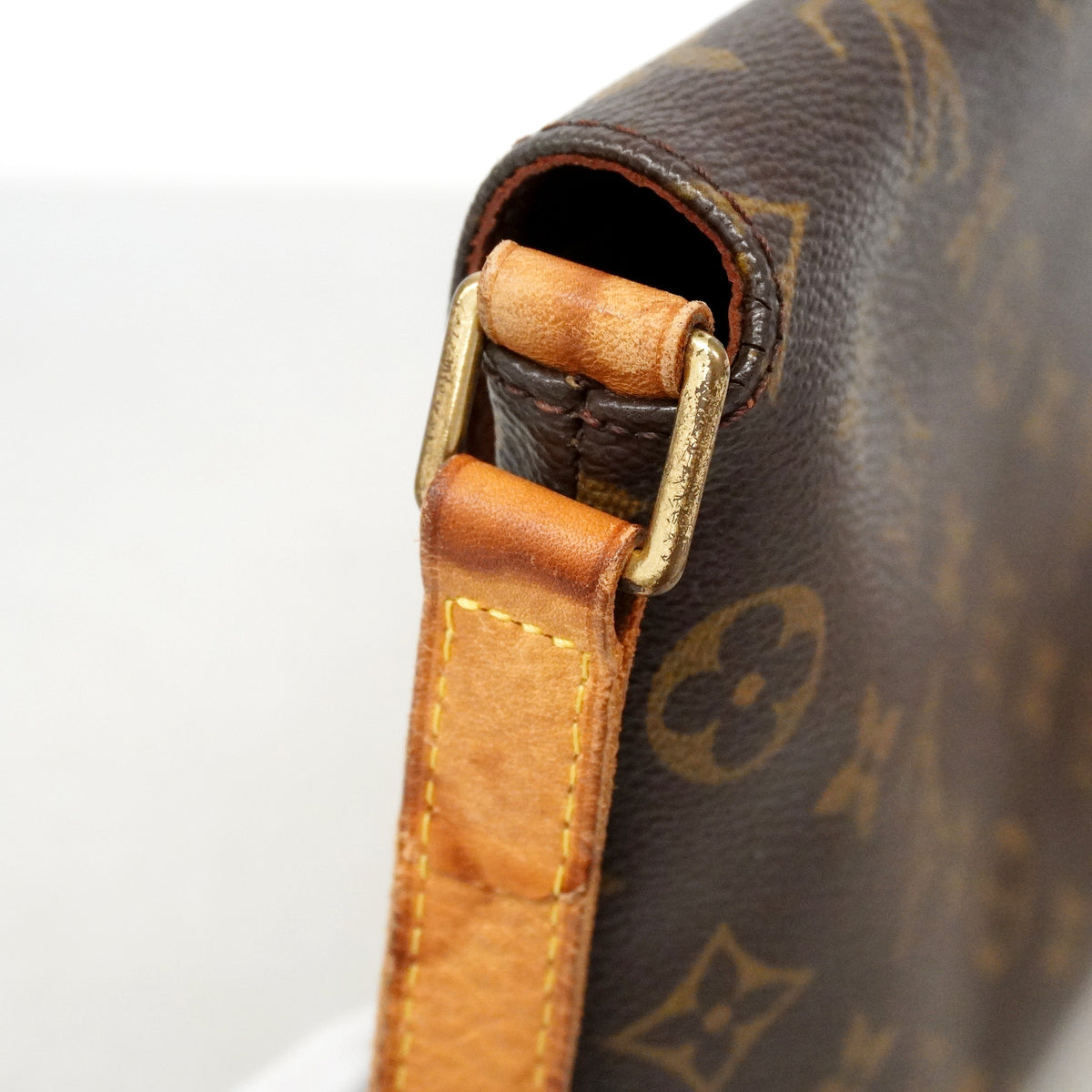 【6ic4586】ルイヴィトン ショルダーバッグ モノグラム ミュゼットタンゴロングストラップ M51388 ブラウン【中古】レディース