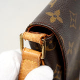 【6ic4586】ルイヴィトン ショルダーバッグ モノグラム ミュゼットタンゴロングストラップ M51388 ブラウン【中古】レディース