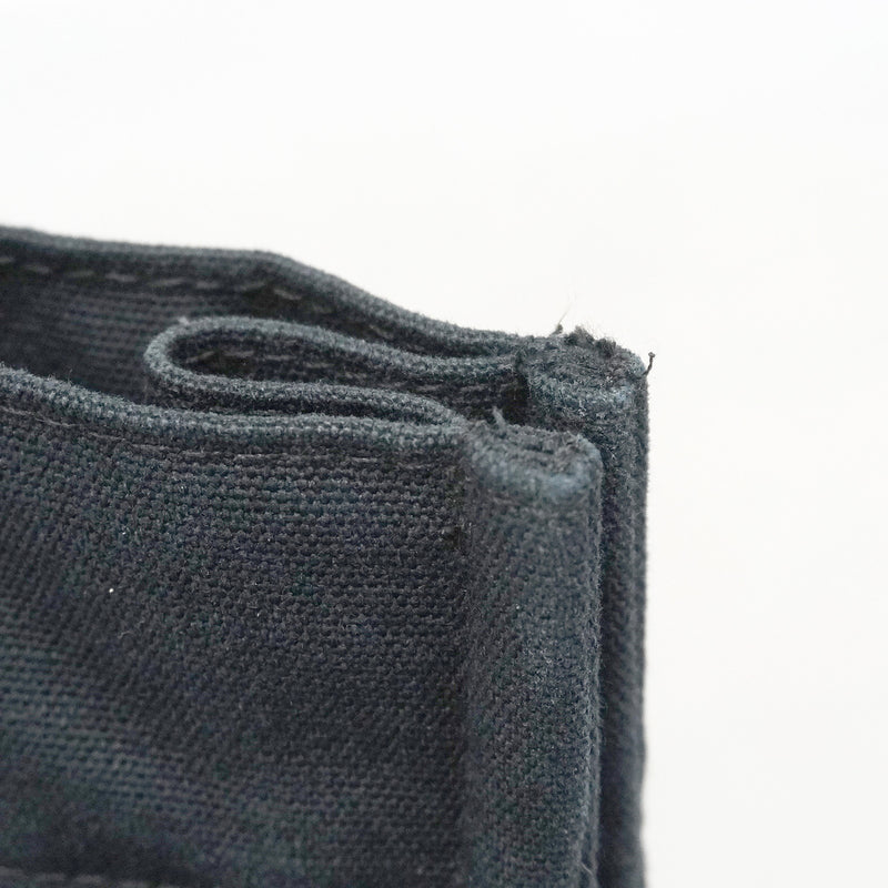 【6ic4590】エルメス トートバッグ フールトゥPM キャンバス ブラック シルバー金具【中古】メンズ レディース ユニセックス