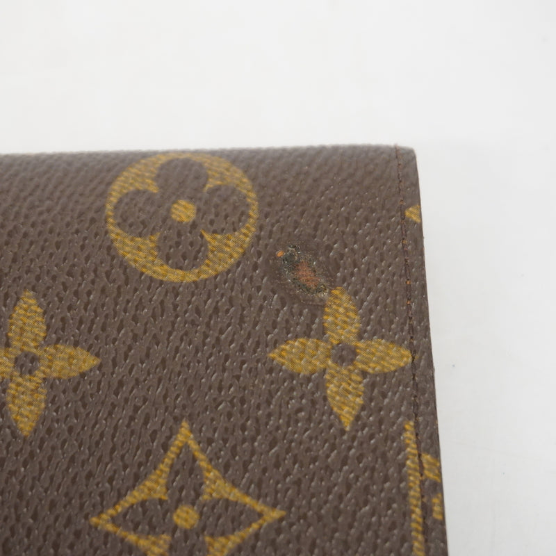 【6ic4619】ルイヴィトン 手帳カバー モノグラム アジェンダPM R20005 ブラウン【中古】メンズ レディース ユニセックス