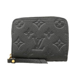 【6ic4620】ルイヴィトン コインケース モノグラム・アンプラント ジッピーコインパース M60574 ノワール【中古】レディース