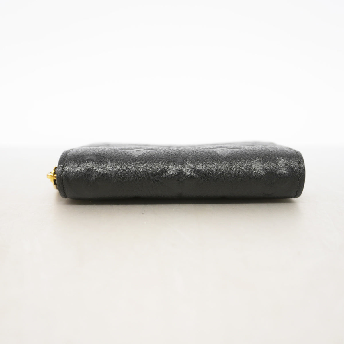 【6ic4620】ルイヴィトン コインケース モノグラム・アンプラント ジッピーコインパース M60574 ノワール【中古】レディース