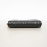 【6ic4620】ルイヴィトン コインケース モノグラム・アンプラント ジッピーコインパース M60574 ノワール【中古】レディース