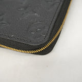 【6ic4620】ルイヴィトン コインケース モノグラム・アンプラント ジッピーコインパース M60574 ノワール【中古】レディース