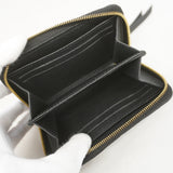 【6ic4620】ルイヴィトン コインケース モノグラム・アンプラント ジッピーコインパース M60574 ノワール【中古】レディース