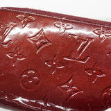 【6ic4636】ルイヴィトン 長財布 ヴェルニ ジッピーウォレット M91536 ルージュフォーヴィスト【中古】レディース