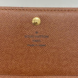【6ic4650】ルイヴィトン 財布 モノグラム ポルトフォイユトレゾール M61736 ブラウン【中古】レディース