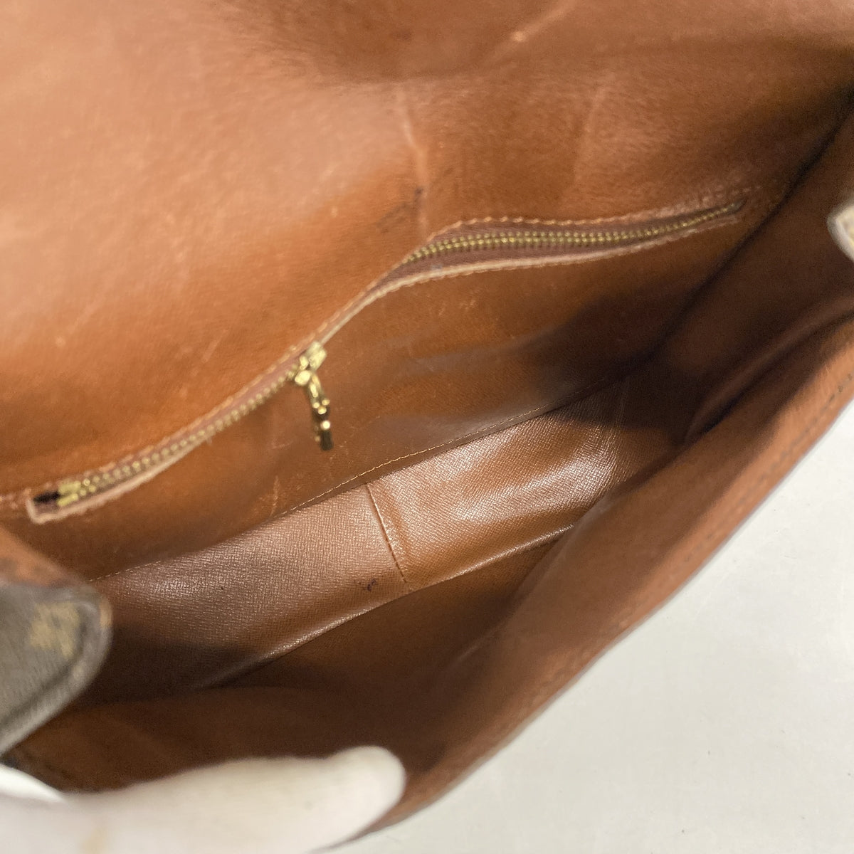 【6ic4656】ルイヴィトン ショルダーバッグ モノグラム サンクルーGM M51242 ブラウン【中古】レディース