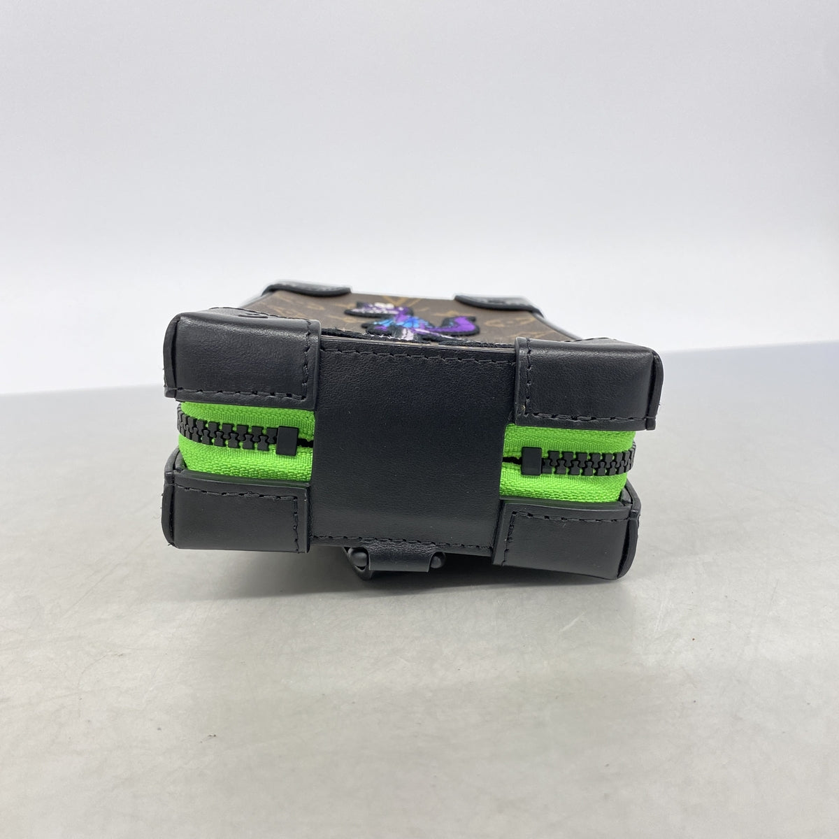 【6ic4659】ルイヴィトン ショルダーバッグ モノグラム･LVフレンズ ソフトトランクフォーンボックス M80144 ブラウン【中古】メンズ