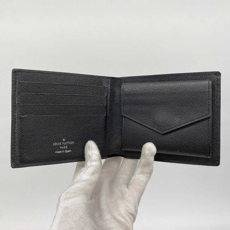 【6ic4660】ルイヴィトン 財布 エピ ポルトフォイユマルコNM M62289 ノワール【中古】メンズ