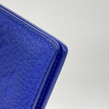 【6ic4661】ルイヴィトン カードケース モノグラム･トリヨン オーガナイザードゥポッシュ M80585 ネオンブルー【中古】メンズ