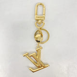 【6ic4679】ルイヴィトン キーホルダー・チャーム キーホルダーLVファセット M65216 ゴールド【中古】レディース