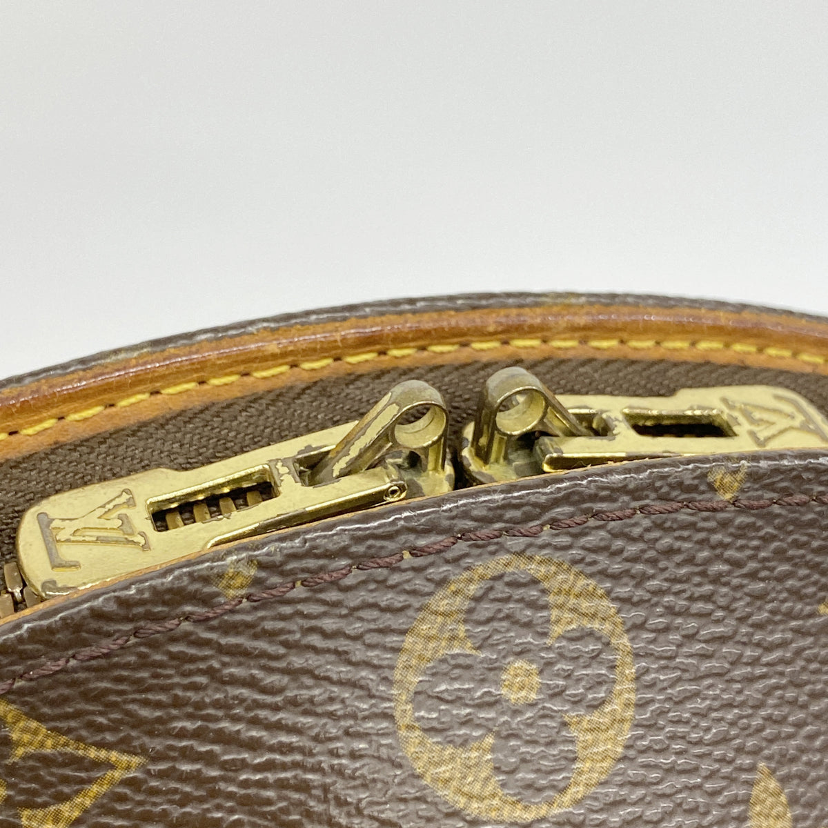 【6ic4694】ルイヴィトン ハンドバッグ モノグラム エリプスMM M51126 ブラウン【中古】レディース