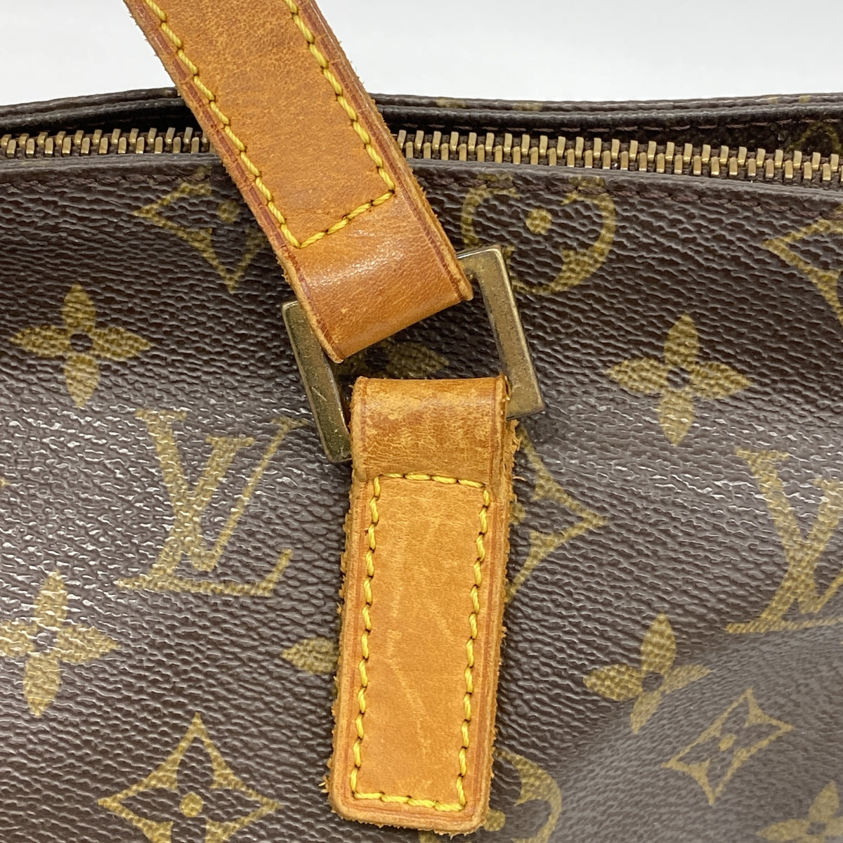 【6ic4709】ルイヴィトン トートバッグ モノグラム カバピアノ M51148 ブラウン【中古】レディース