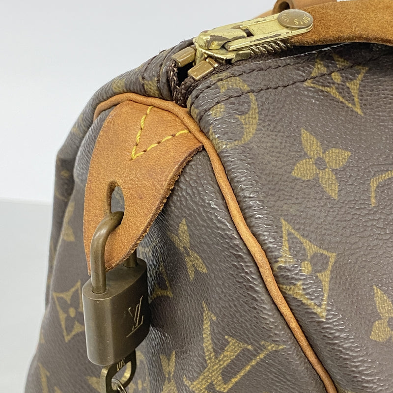 【6ic4717】ルイヴィトン ハンドバッグ モノグラム スピーディ25 M41109 ブラウン【中古】レディース