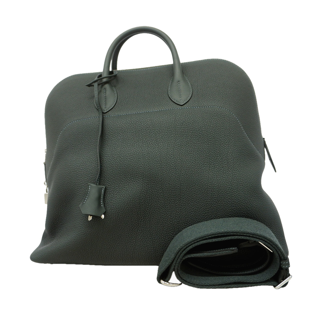 【6ic4719】エルメス ハンドバッグ ボリードアドス トゴ ニューヴェールフォンセ シルバー金具 W刻印 2wayバッグ【中古】メンズ