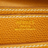 【6ic4720】エルメス ブリーフケース サックアデペッシュ クシュベル ゴールド ゴールド金具 〇T刻印【中古】レディース
