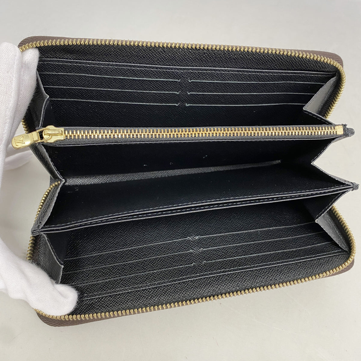 【6ic4721】ルイヴィトン 長財布 モノグラム・ジャイアント リバース ジッピーウォレット M69353 ブラウン【中古】メンズ レディース ユニセックス