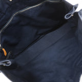【6ic4762】エルメス トートバッグ フールトゥMM キャンバス ネイビー シルバー金具【中古】メンズ レディース ユニセックス
