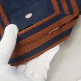 【6ic4762】エルメス トートバッグ フールトゥMM キャンバス ネイビー シルバー金具【中古】メンズ レディース ユニセックス