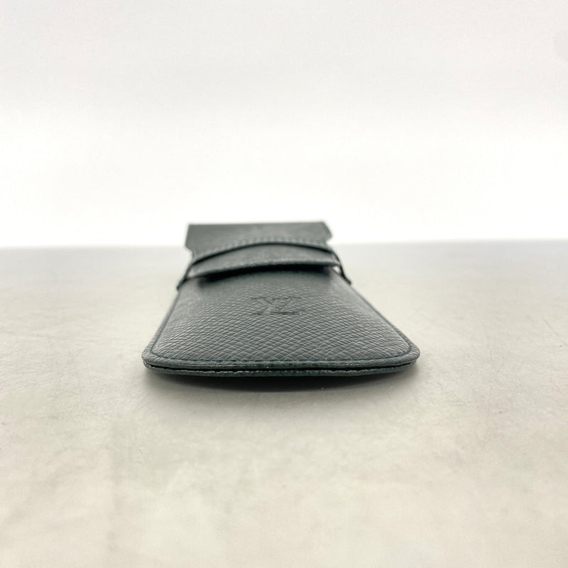 【6ic4775】ルイヴィトン ペンケース タイガ エテュイスティロ M30364 エピセア【中古】メンズ