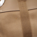 【6ic4786】エルメス トートバッグ ヴァルパラインMM トワルシェブロン エトゥープ シルバー金具 □Q刻印【中古】レディース