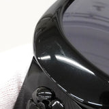 【6id4810】シャネル サングラス カメリア 5113 プラスチック ブラック シルバー金具【中古】レディース
