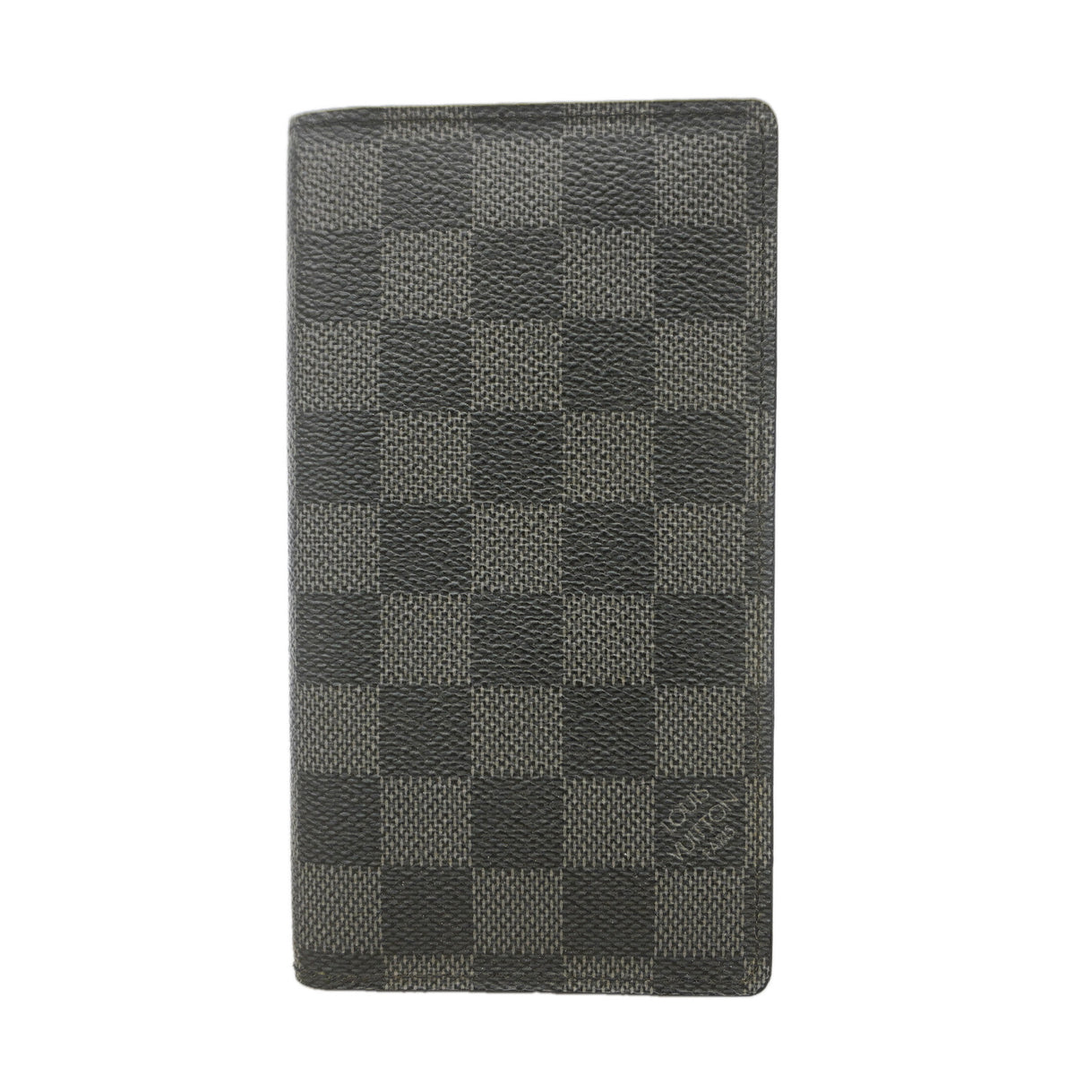 【6id4835】ルイヴィトン 手帳カバー ダミエ・グラフィット アジェンダポッシュ R20975 ブラック グレー【中古】メンズ
